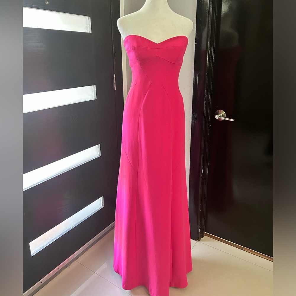 BCBG Strapless Gown Dress